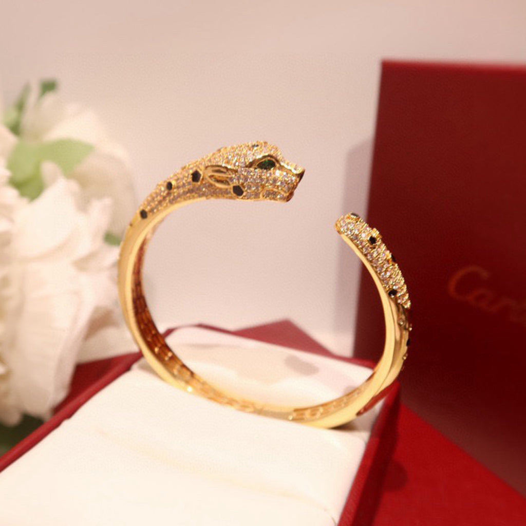 [sparkle Jewelery]PANTHERE BIG BRACELET DIAMONDS