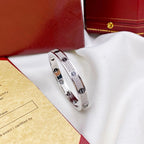 [sparkle Jewelery]LOVE BRACELET 6.1MM DIAMOND-PAVED CERAMIC
