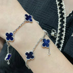 [sparkle Jewelry ]CLOVER 5 MOTIF PIETERSITE BRACELET COLLECTION