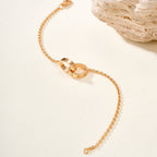 [sparkle] LOVE BRACELET DOUBLE RING
