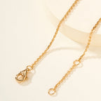 [sparkle Jewelery]LOVE DOUBLE RING FULL DIAMOND BRACELET