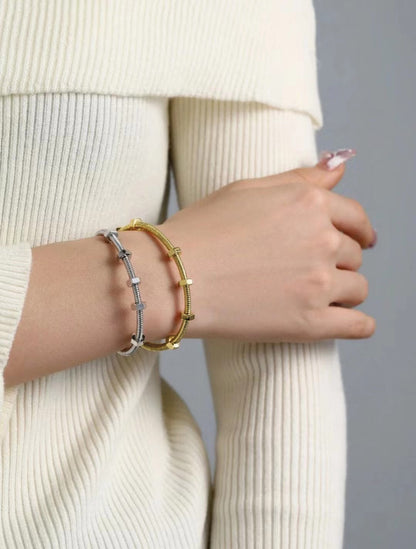 [sparkle Jewellery]CT- Ecrou Collection Nut & Screw Bracelet