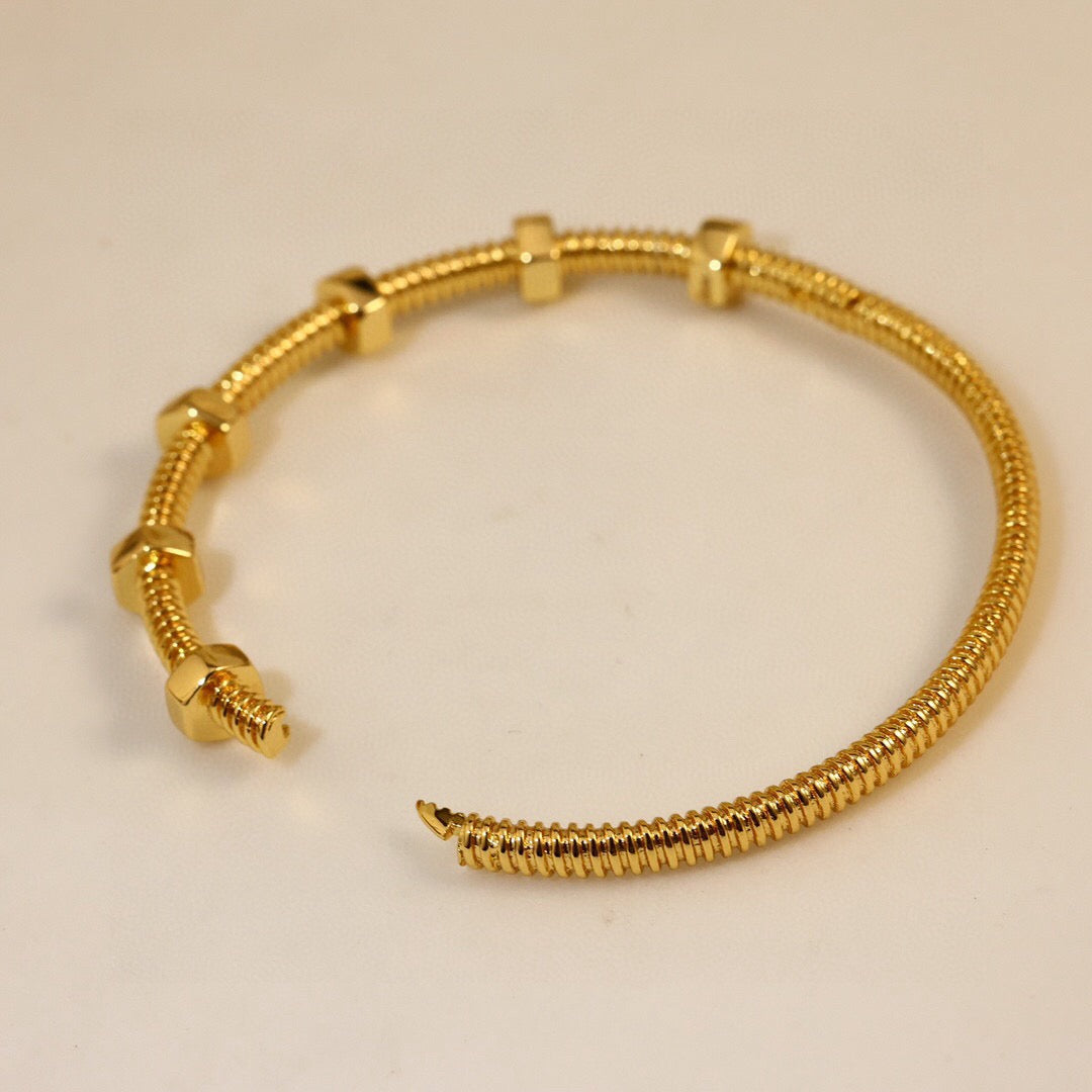 [sparkle Jewellery]CT- Ecrou Collection Nut & Screw Bracelet