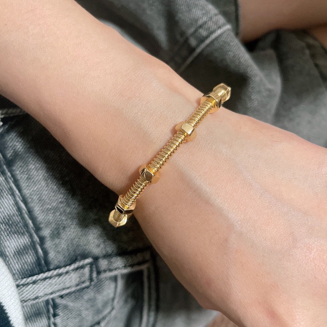 [sparkle Jewellery]CT- Ecrou Collection Nut & Screw Bracelet