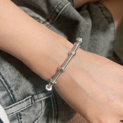 [sparkle Jewellery]CT- Ecrou Collection Nut & Screw Bracelet