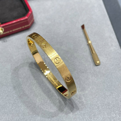 [sparkle Jewelery]LOVE BRACELET 6.1MM BRUSHED