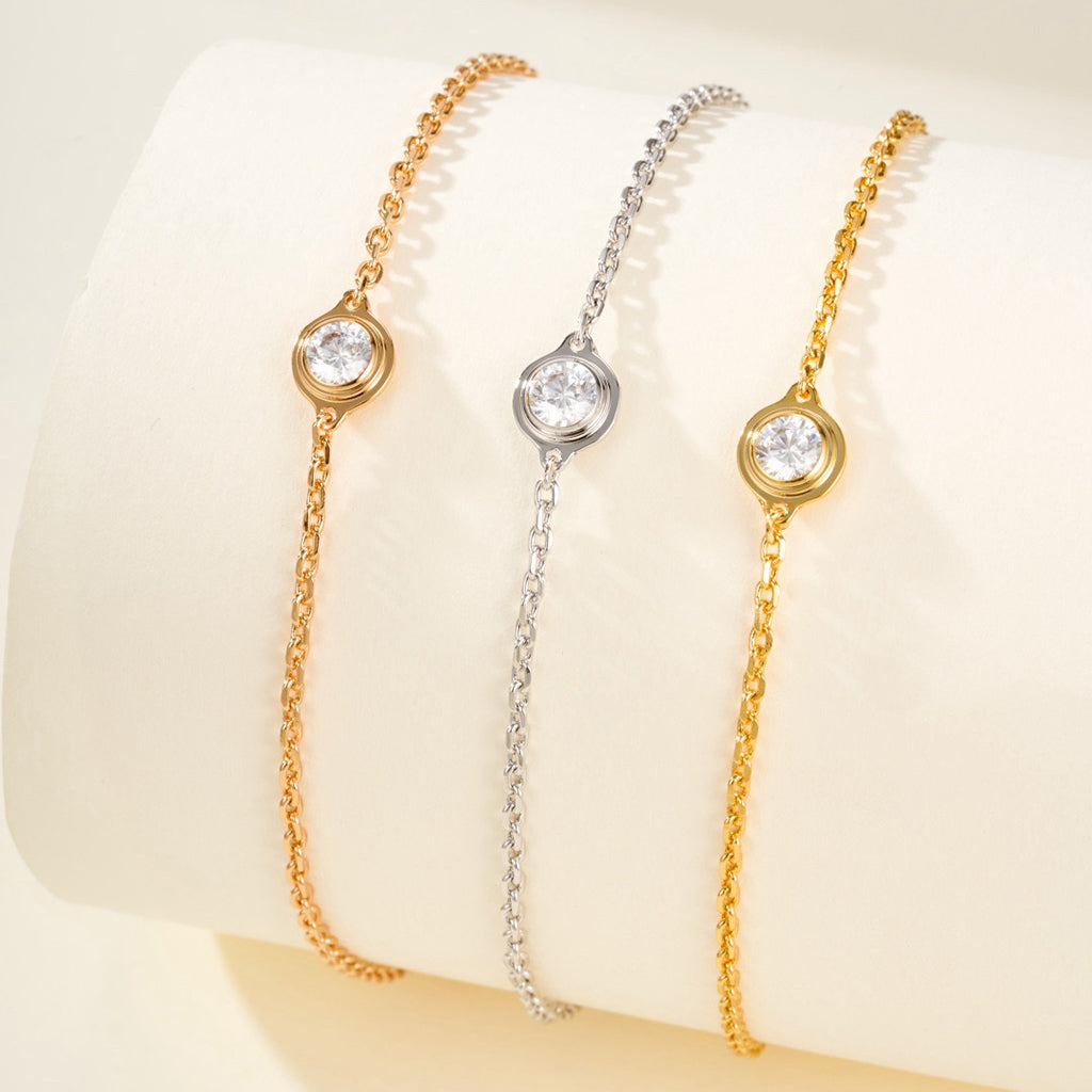 [sparkle Jewelery]DAMOUR BRACELET 1 DIAMOND