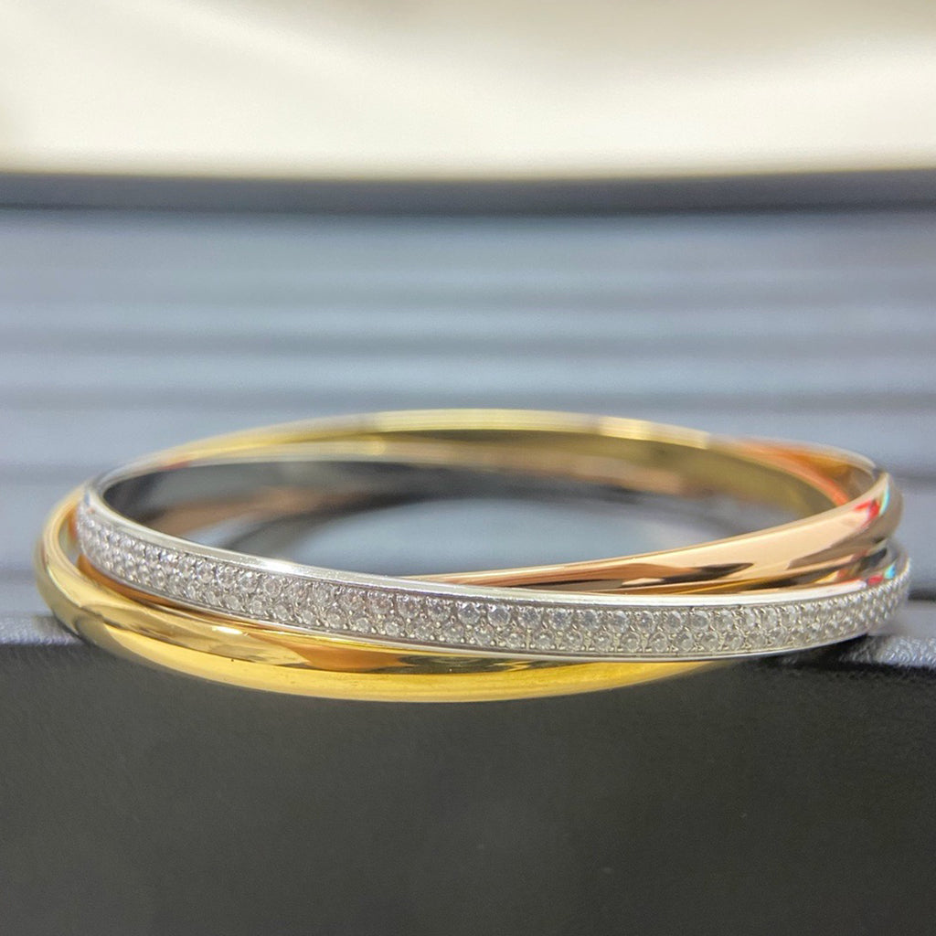 [sparkle Jewelery]TRINITY 2.8MM SMALL BRACELET