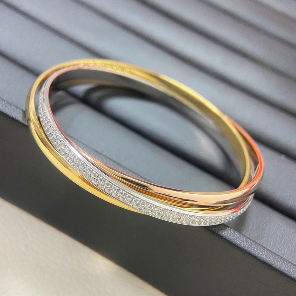 [sparkle Jewelery]TRINITY 2.8MM SMALL BRACELET