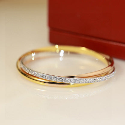 [sparkle Jewelery]TRINITY 2.8MM SMALL BRACELET