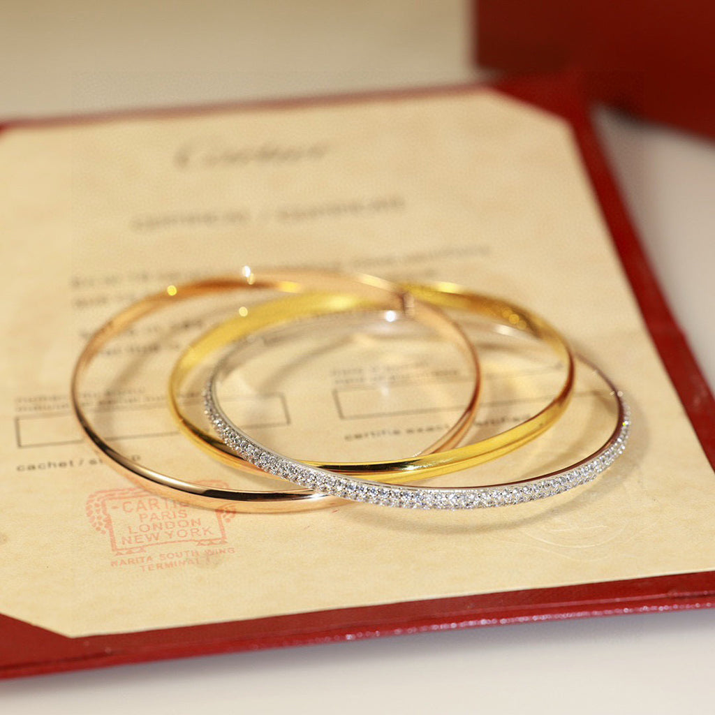 [sparkle Jewelery]TRINITY 2.8MM SMALL BRACELET