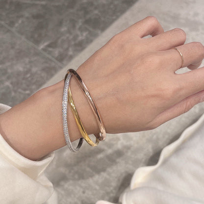 [sparkle Jewelery]TRINITY 2.8MM SMALL BRACELET