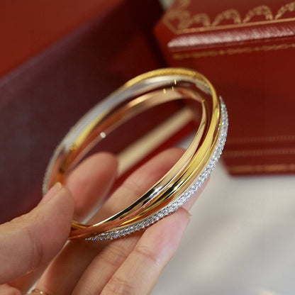 [sparkle Jewelery]TRINITY 2.8MM SMALL BRACELET