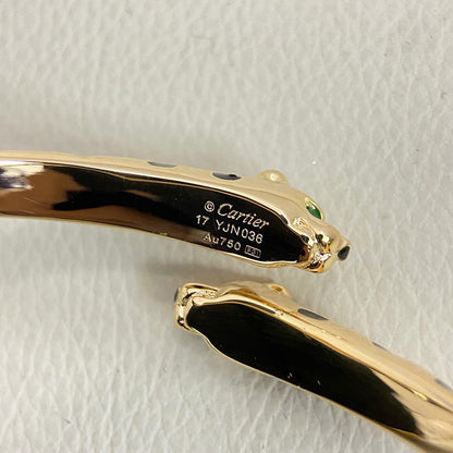 [sparkle Jewelery]PANTHERE DOUBLE HEADED OPEN BRACELET