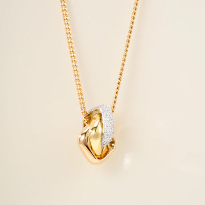 [sparkle Jewelery]TRINITY CUSHION NECKLACE COLLECTION