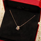 [sparkle Jewelery]TRINITY CUSHION NECKLACE COLLECTION