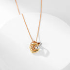 [sparkle Jewelery]TRINITY CUSHION NECKLACE COLLECTION
