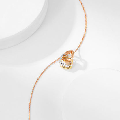 [sparkle Jewelery]TRINITY CUSHION NECKLACE COLLECTION