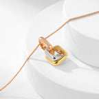 [sparkle Jewelery]TRINITY CUSHION NECKLACE COLLECTION