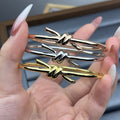 [sparkle Jewellery]TF-Knot 18K Gold Bangle