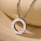 [sparkle Jewelery]LOVE NECKLACE 16MM  FULL DIAMOND