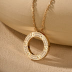 [sparkle Jewelery]LOVE NECKLACE 16MM  FULL DIAMOND