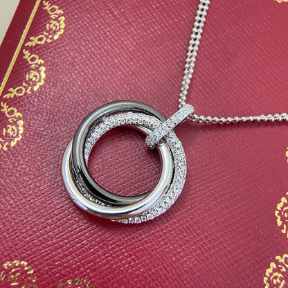 [sparkle Jewelery]TRINITY CERAMIC NECKLACE