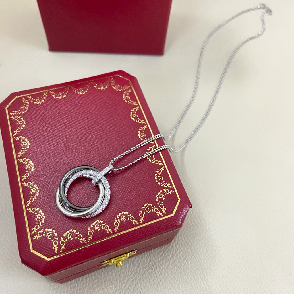 [sparkle Jewelery]TRINITY CERAMIC NECKLACE