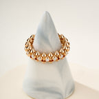 [sparkle Jewelery]CLASH 6.8MM DIAMOND MEDIUM RING