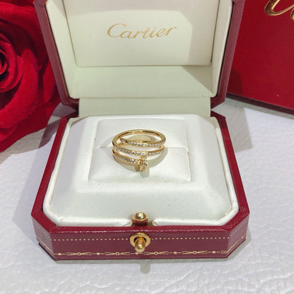 [sparkle Jewelery]JUSTE RING 4.8MM FULL DIAMOND