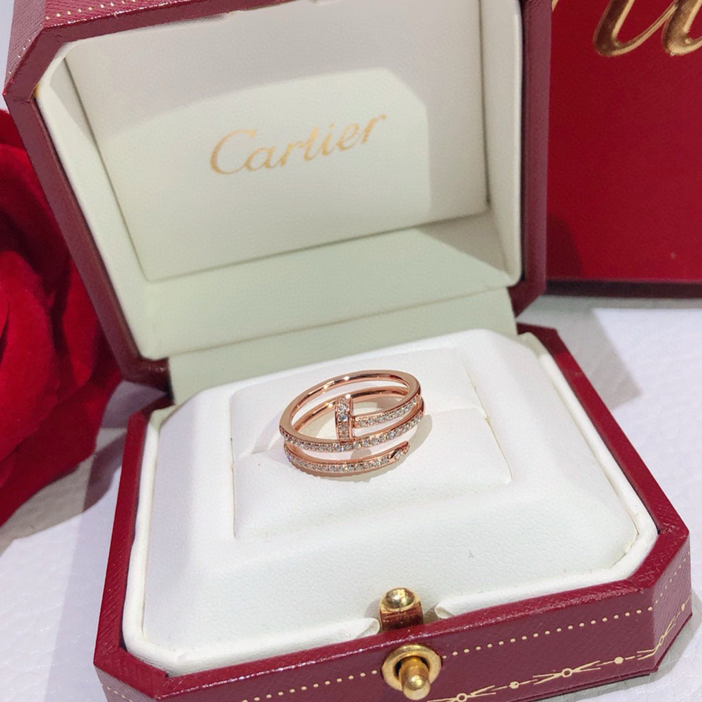 [sparkle Jewelery]JUSTE RING 4.8MM FULL DIAMOND