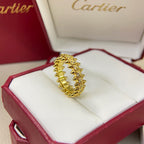 [sparkle Jewelery]CLASH 6.4MM SMALL FULL DIAMOND RING
