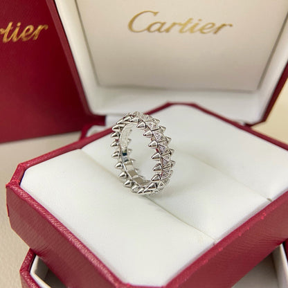 [sparkle Jewelery]CLASH 6.4MM SMALL FULL DIAMOND RING
