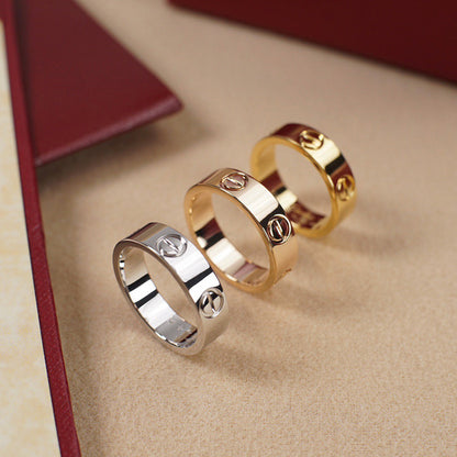 [sparkle Jewelery]LOVE RING 5.5MM NO DIAMOND