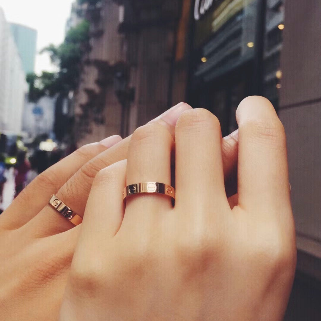 [sparkle Jewelery]LOVE RING 3.6 MM NO DIAMOND