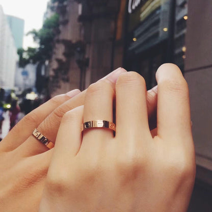 [sparkle Jewelery]LOVE RING 3.6 MM NO DIAMOND