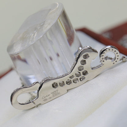 [sparkle Jewelery]PANTHERE PAVED DIAMOND NECKLACE