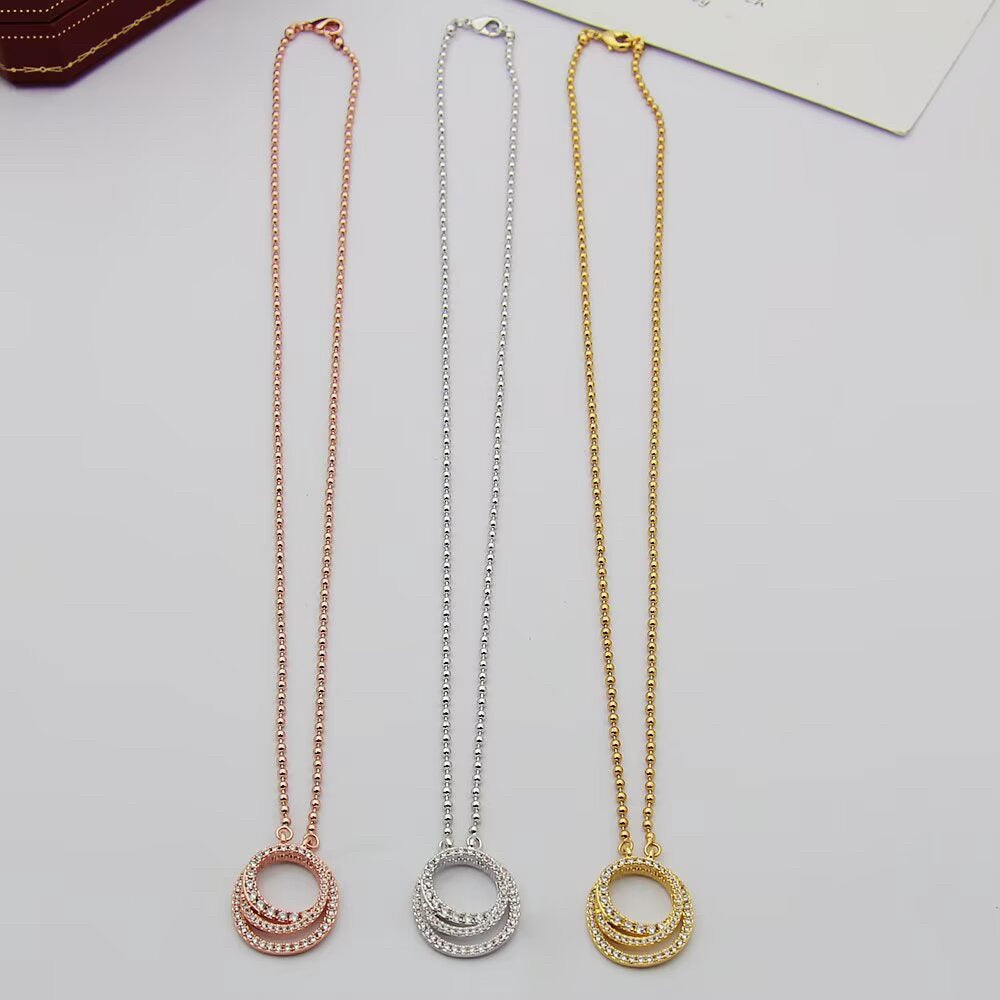 [sparkle Jewelery]ETINCELLE  FULL DIAMOND NECKLACE