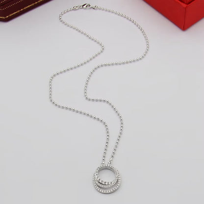 [sparkle Jewelery]ETINCELLE  FULL DIAMOND NECKLACE