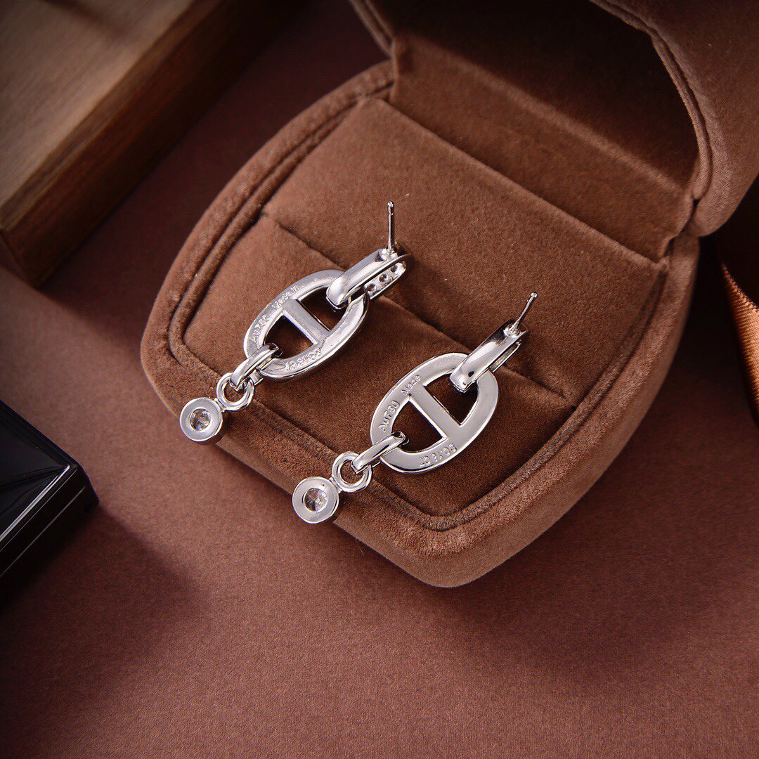 [sparkle Jewelry ]HM CHAINE DIAMOND EARRINGS