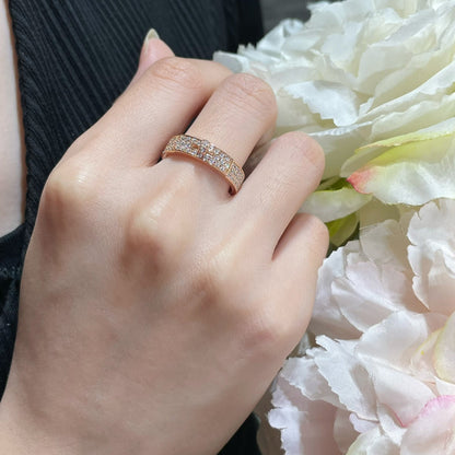 [Sparkle]KELLY ROSÉGOLD DIAMANTENRING