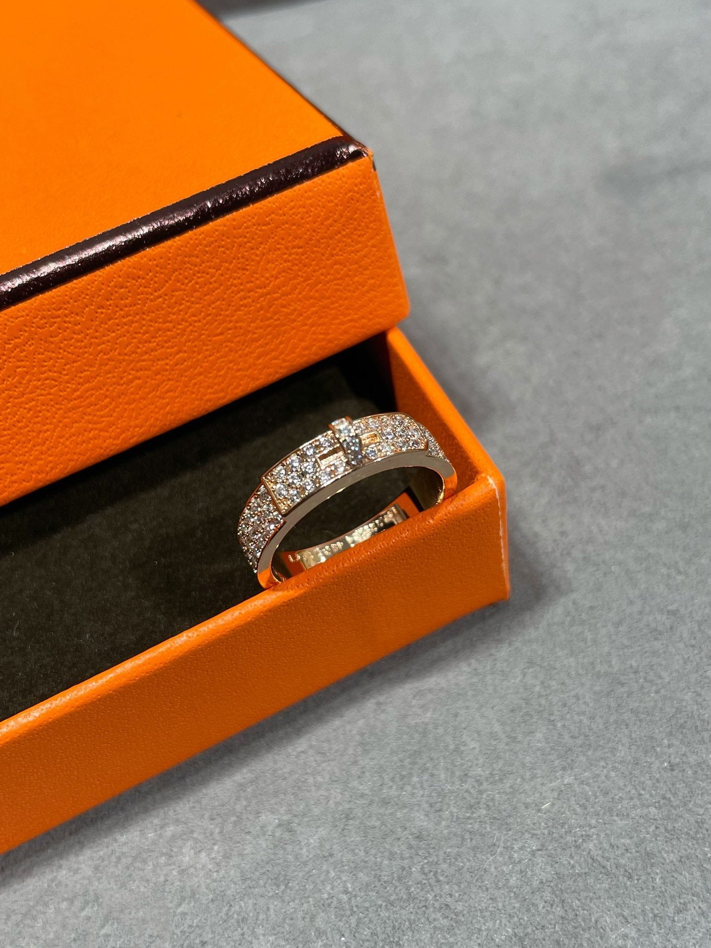 [Sparkle]KELLY ROSÉGOLD DIAMANTENRING