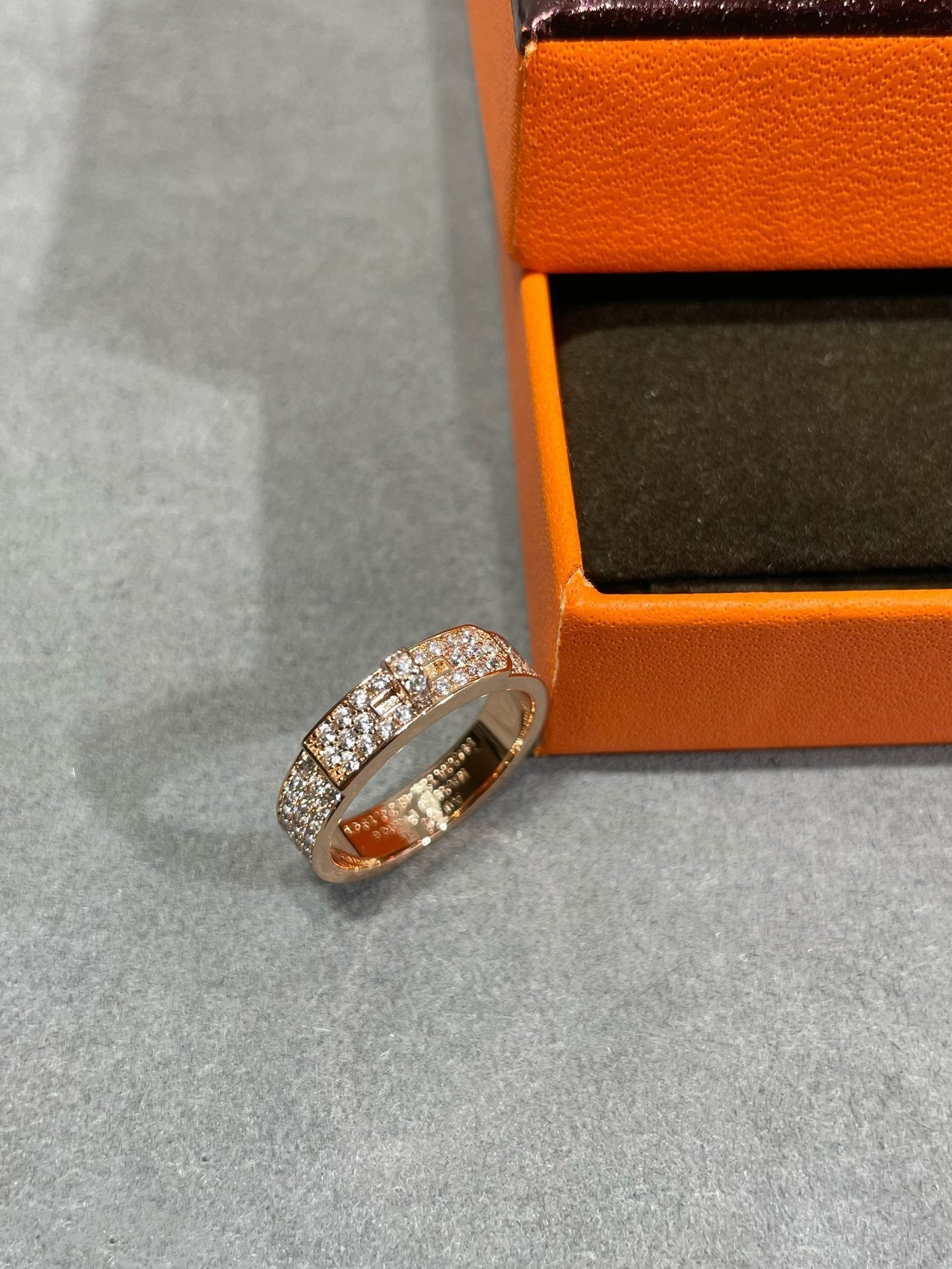 [Sparkle]KELLY ROSÉGOLD DIAMANTENRING