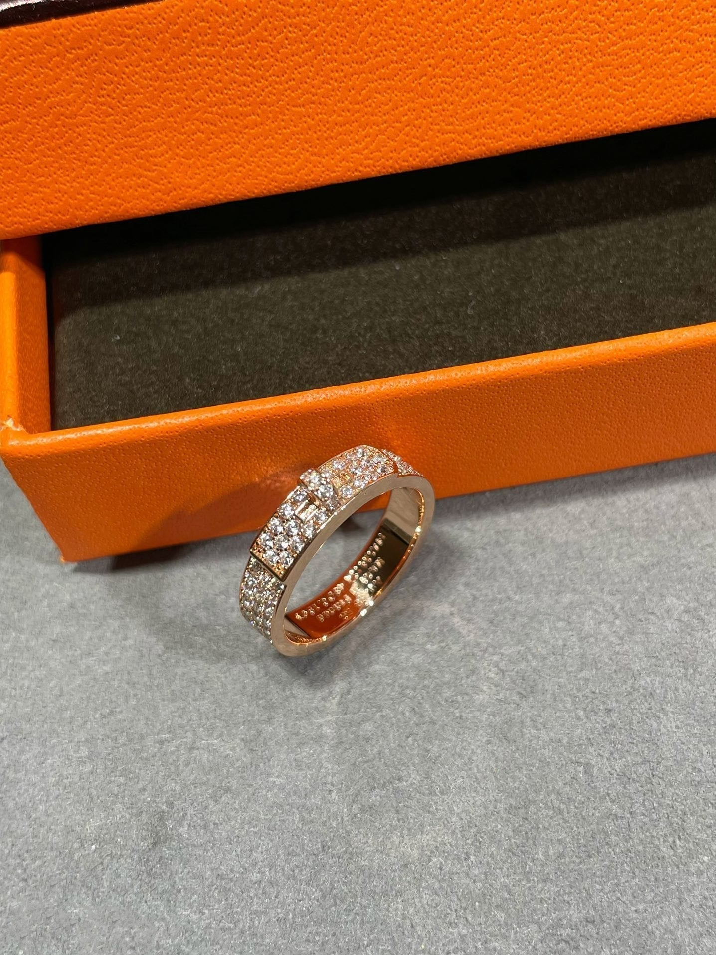[Sparkle]KELLY ROSÉGOLD DIAMANTENRING