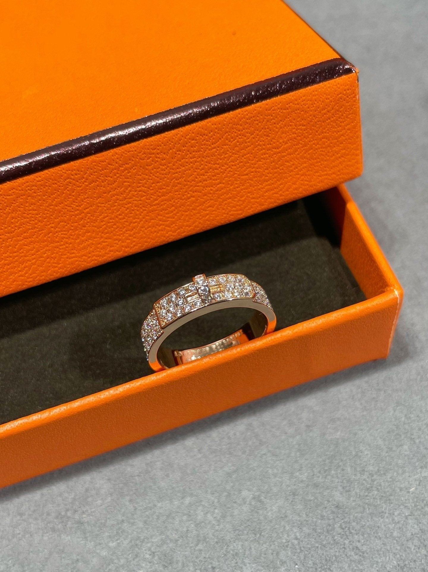 [Sparkle]KELLY ROSÉGOLD DIAMANTENRING
