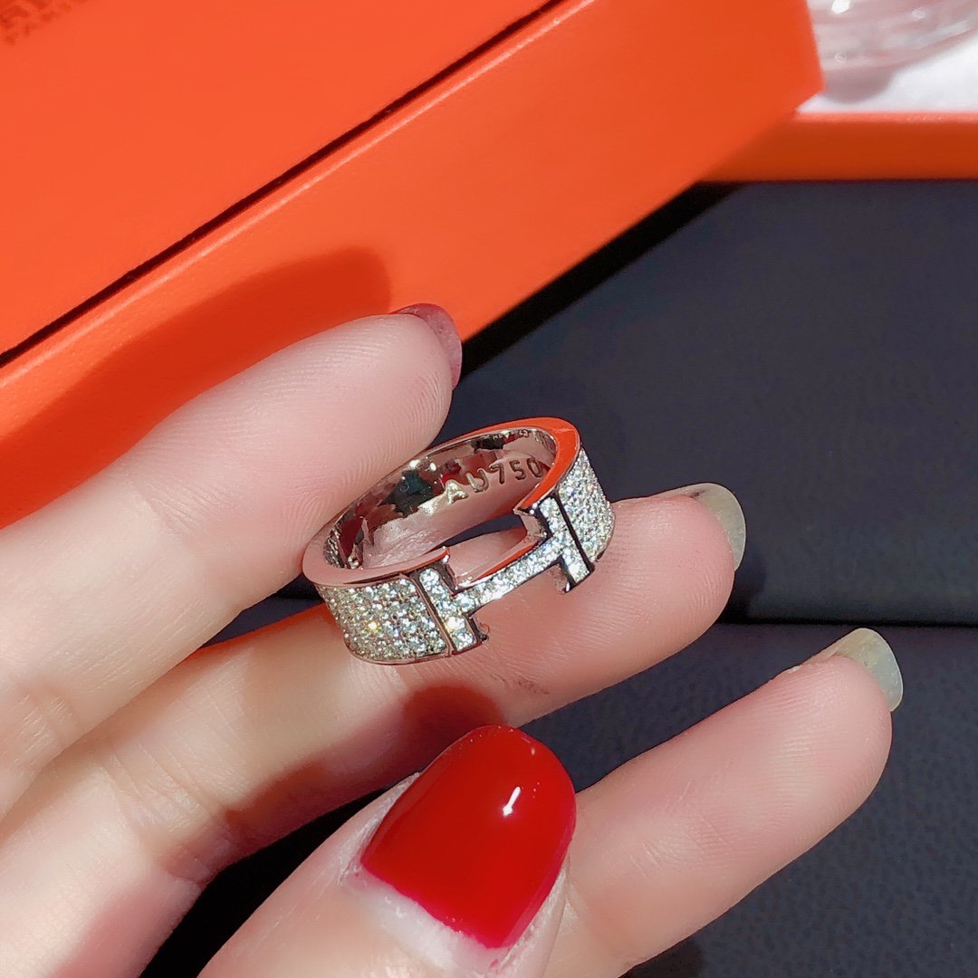 [sparkle Jewelry ]H RING FULL DIAMOND