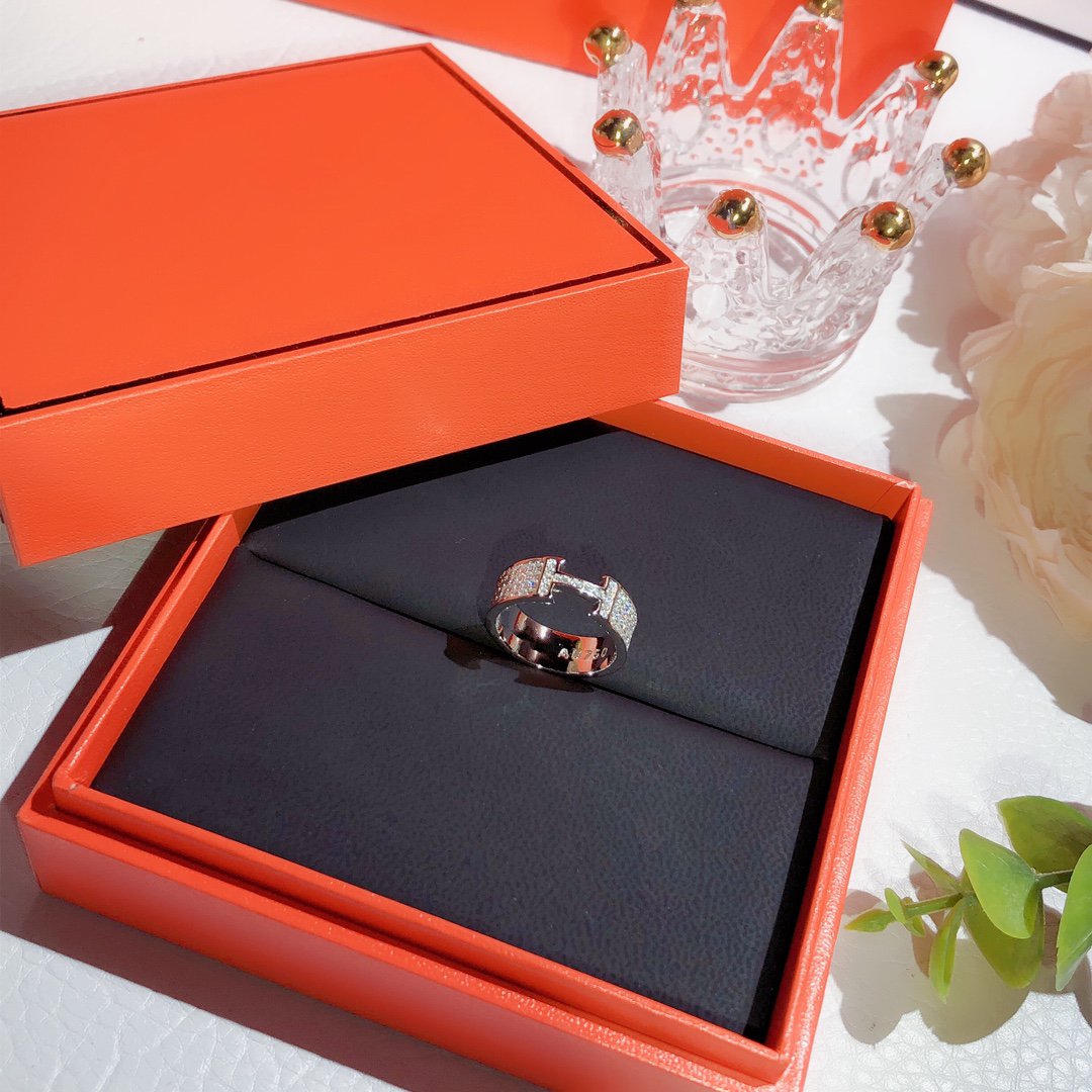 [sparkle Jewelry ]H RING FULL DIAMOND