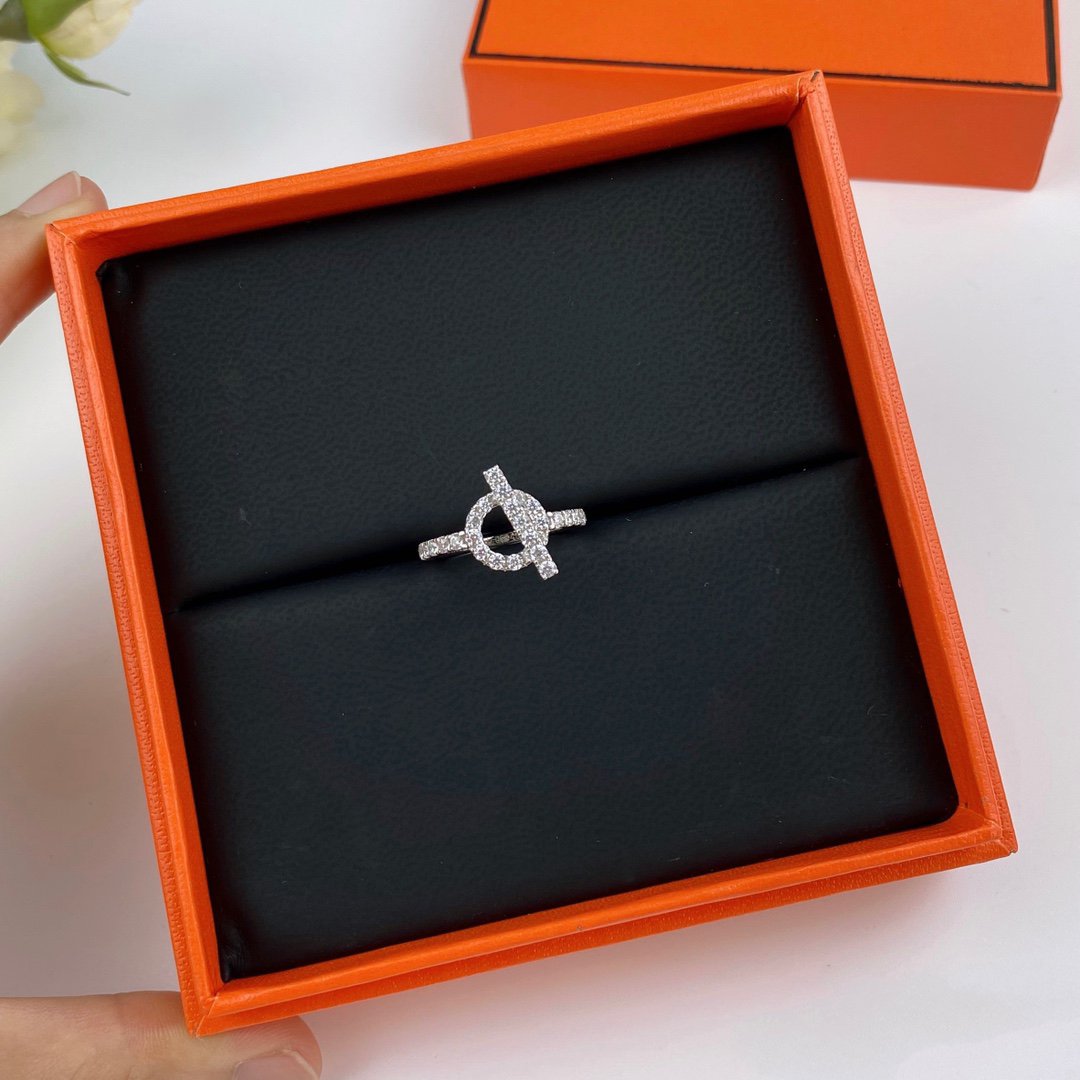[sparkle Jewelry ]ECHAPPEE RING SILVER DIAMOND