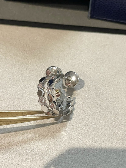 [Sparkle]Hollow Design Four-Leaf Clover Flower Shape Ring