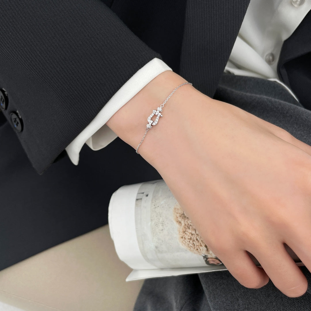 [sparkle Jewelry ]FORCE 10 SMALL CHAIN BRACELET